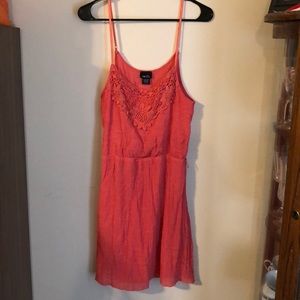 Size large, coral summer dress